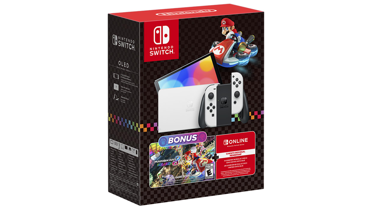 Nintendo Switch™ - OLED Model: Mario Kart™ 8 Deluxe Bundle